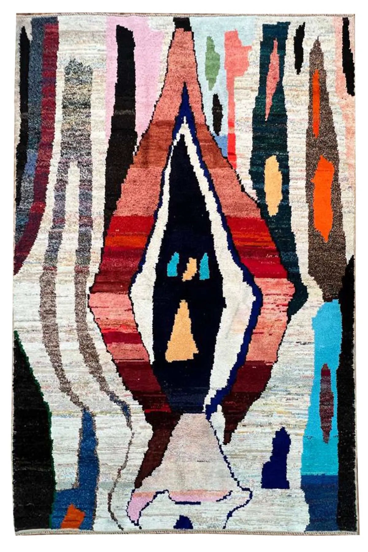 Contemporary Hemp and Cotton Rug - 2.95 x 1.97 m