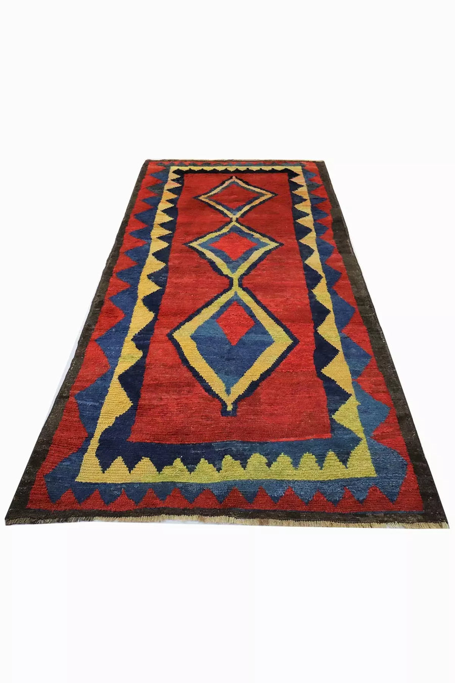 Vintage Shiraz Gabbeh Rug - 2.75 x 1.3 m