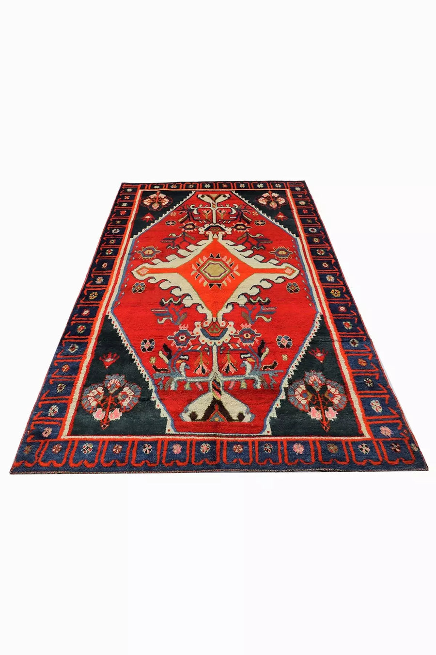 Vintage Qashqai Gabbeh Rug - 2.47 x 1.45 m