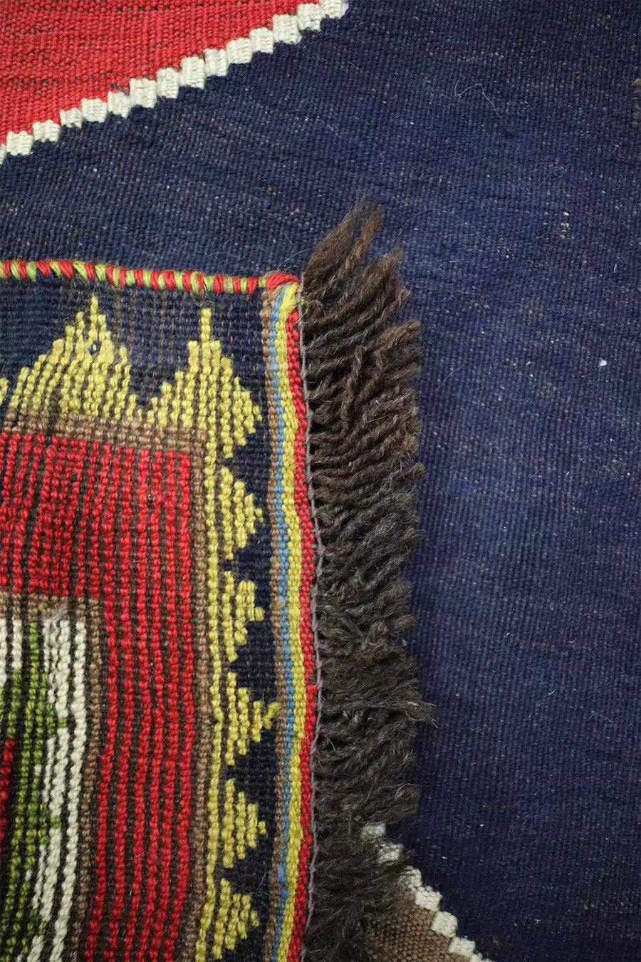 Vintage Persian Qashqai Gabbeh Rug - 1.4 x 2 m