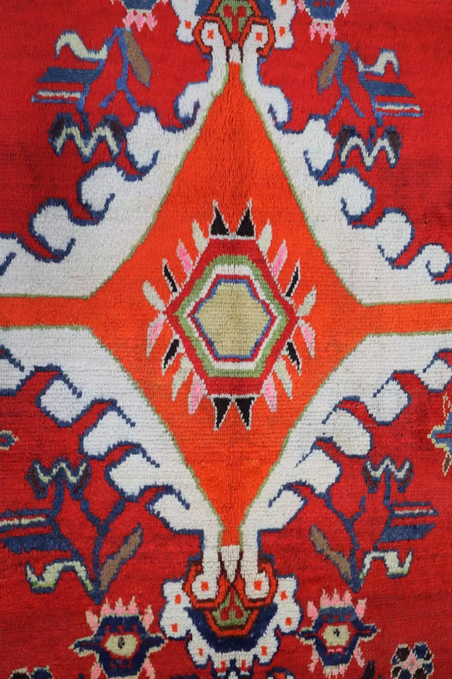 Vintage Qashqai Gabbeh Rug - 2.47 x 1.45 m