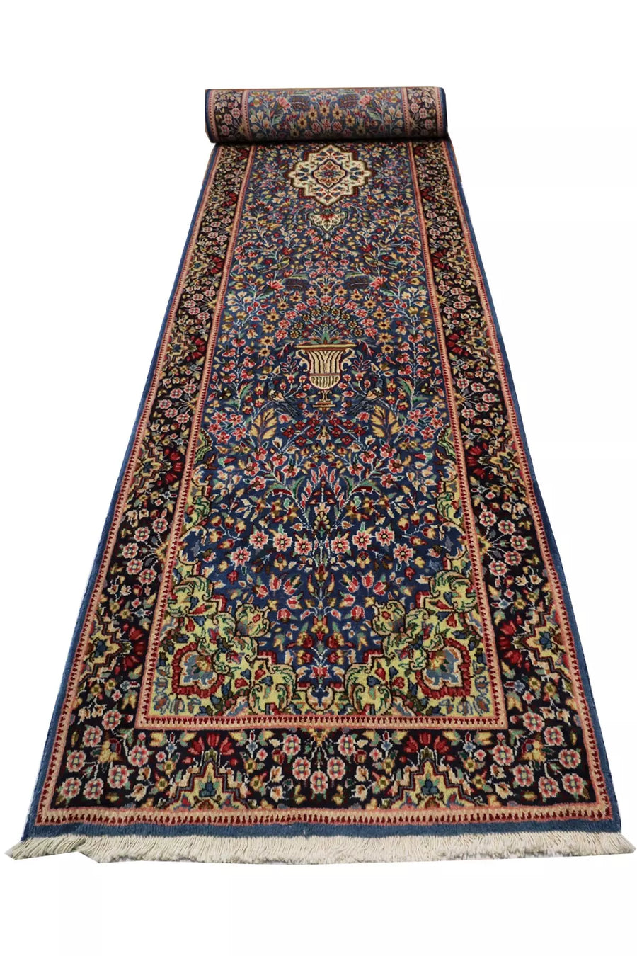 Persian Runner Botanical Patterns - 4.05 x 0.95 m