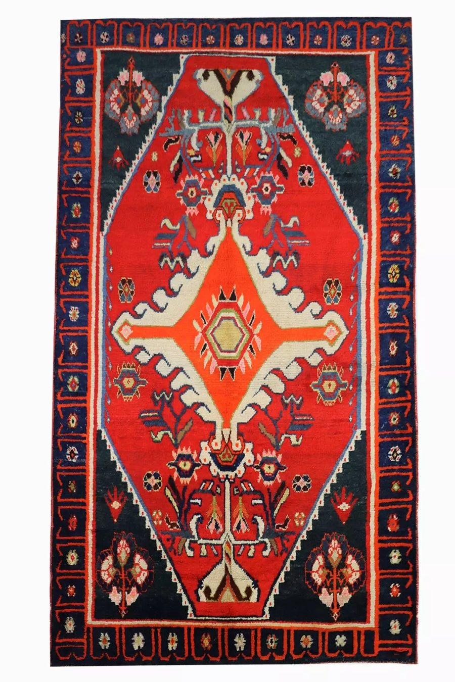 Vintage Qashqai Gabbeh Rug - 2.47 x 1.45 m