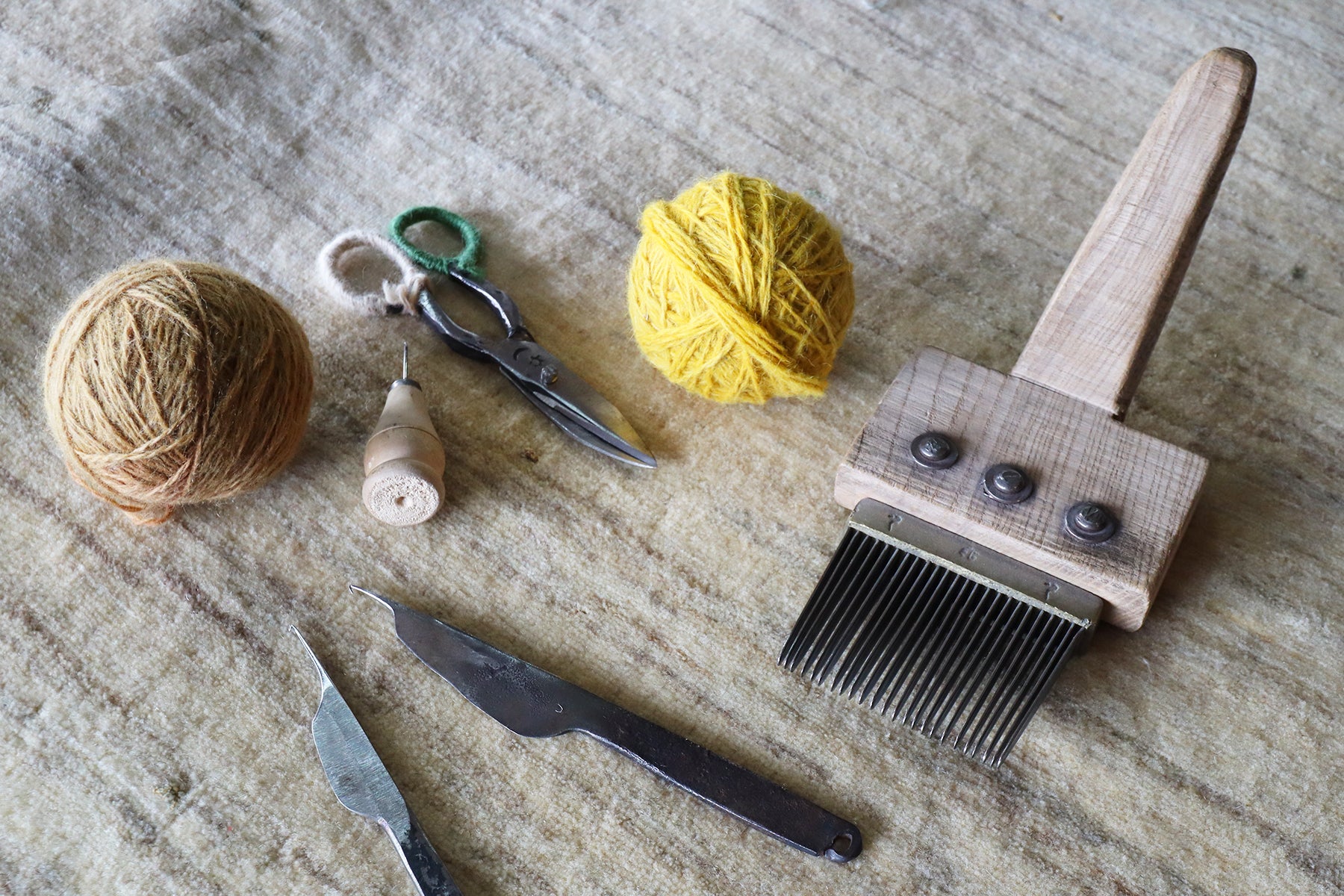 Rug repair and restoration example